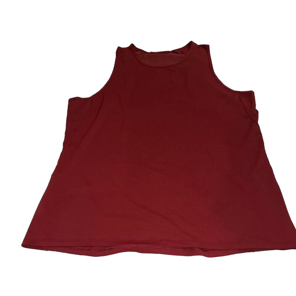 Lulemon Athletica Pack N’ Dash XXL Unisex Magma Red Active Tank Top
